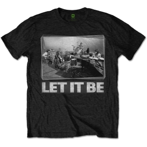 The Beatles - Let It Be Studio Uni Bl    in the group MERCH / T-Shirt /  at Bengans Skivbutik AB (5528342r)