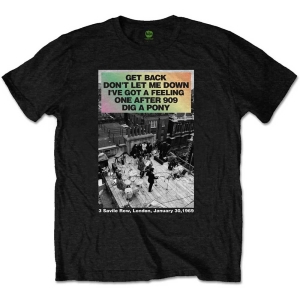The Beatles - Rooftop Songs Gradient Uni Bl    in the group MERCH / T-Shirt /  at Bengans Skivbutik AB (5528368r)