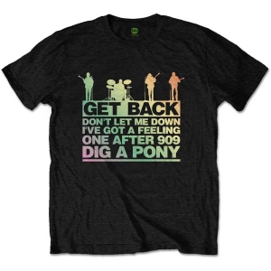 The Beatles - Get Back Gradient Uni Bl    in the group MERCH / T-Shirt /  at Bengans Skivbutik AB (5528375r)