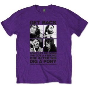 The Beatles - 3 Savile Row Uni Purp    in the group MERCH / T-Shirt /  at Bengans Skivbutik AB (5528378r)