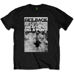 The Beatles - Rooftop Shot Uni Bl    in the group MERCH / T-Shirt /  at Bengans Skivbutik AB (5528381r)