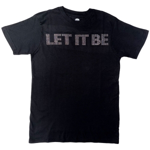 The Beatles - Let It Be Diamante Uni Bl    in the group MERCH / T-Shirt /  at Bengans Skivbutik AB (5528950r)