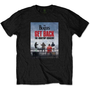 The Beatles - Rooftop Concert Uni Bl    in the group MERCH / T-Shirt /  at Bengans Skivbutik AB (5528954r)