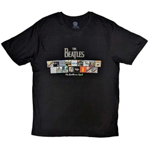 The Beatles - Albums On Apple Uni Bl    in the group MERCH / T-Shirt /  at Bengans Skivbutik AB (5528961r)