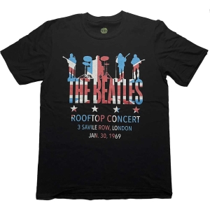 The Beatles - Rooftop Flag Uni Bl    in the group MERCH / T-Shirt /  at Bengans Skivbutik AB (5528975r)