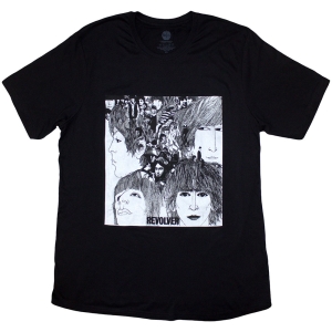 The Beatles - Revolver Album Cover Lady Bl    in the group MERCH / T-Shirt /  at Bengans Skivbutik AB (5528978r)