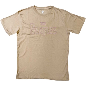The Beatles - Drop T Embroidered Uni Sand    in the group MERCH / T-Shirt /  at Bengans Skivbutik AB (5528984r)