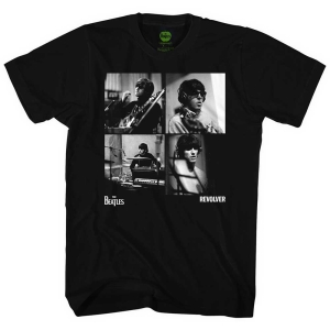 The Beatles - Revolver Studio Shots Uni Bl    in the group MERCH / T-Shirt /  at Bengans Skivbutik AB (5528989r)
