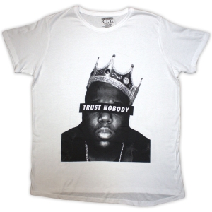 Biggie Smalls - Trust Nobody Lady Wht  4 in the group MERCHANDISE / T-shirt / Hip Hop-Rap at Bengans Skivbutik AB (5529265)