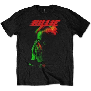 Billie Eilish - Hands Face Uni Bl    in the group MERCH / T-Shirt /  at Bengans Skivbutik AB (5529466r)