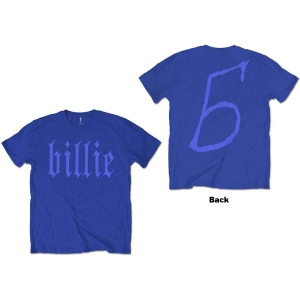 Billie Eilish - Billie 5 Uni Blue    in the group MERCH / T-Shirt /  at Bengans Skivbutik AB (5529471r)