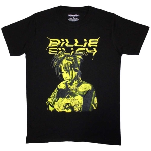 Billie Eilish - Illustration Uni Bl    in the group MERCH / T-Shirt /  at Bengans Skivbutik AB (5529475r)