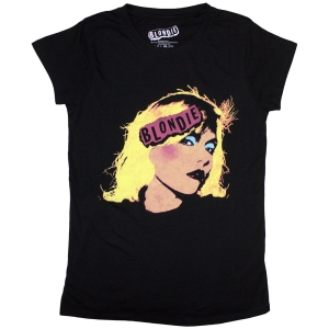 Blondie - Punk Logo Lady Bl    in the group MERCH / T-Shirt /  at Bengans Skivbutik AB (5529794r)