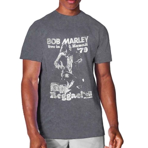 Bob Marley - Hawaii Snow Wash Uni Char    in the group MERCHANDISE / T-shirt / Reggae at Bengans Skivbutik AB (5529820r)