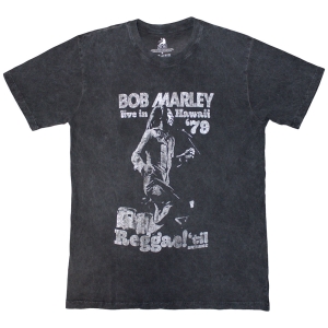 Bob Marley - Hawaii Snow Wash Uni Char    in the group MERCHANDISE / T-shirt / Reggae at Bengans Skivbutik AB (5529820r)