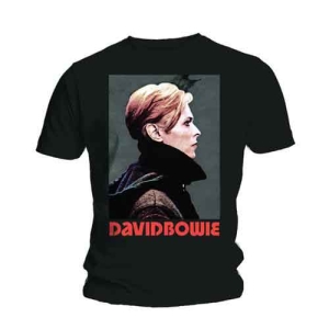 David Bowie - Low Portrait Uni Bl    in the group MERCH / T-Shirt /  at Bengans Skivbutik AB (5530235r)