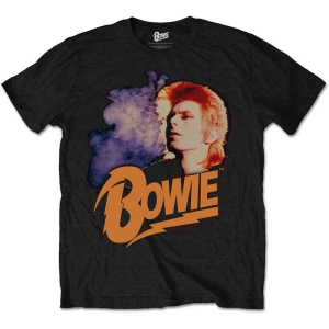 David Bowie - Retro Bowie 2 Uni Bl    in the group MERCH / T-Shirt /  at Bengans Skivbutik AB (5530239r)