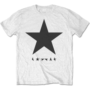 David Bowie - Blackstar Album Black Star Uni Wht    in the group MERCH / T-Shirt /  at Bengans Skivbutik AB (5530243r)