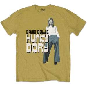 David Bowie - Hunky Dory 2 Uni Mustard    in the group MERCH / T-Shirt /  at Bengans Skivbutik AB (5530262r)