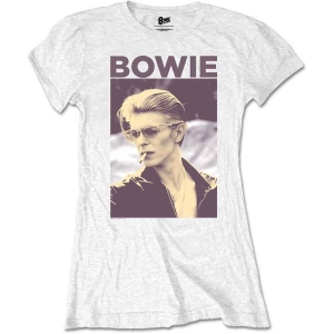 David Bowie - Packaged Smoking Lady Wht    in the group MERCH / T-Shirt /  at Bengans Skivbutik AB (5530637r)