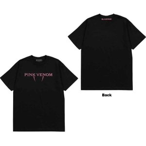Blackpink - Pink Venom Logo Uni Bl    in the group MERCH / T-Shirt /  at Bengans Skivbutik AB (5530641r)
