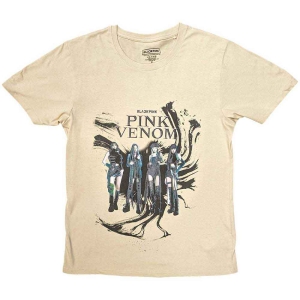 Blackpink - Pink Venom Oil Stroke Uni Sand    in the group MERCH / T-Shirt /  at Bengans Skivbutik AB (5530643r)