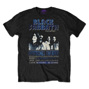 Black Sabbath - Deutsches '73 Uni Bl Eco    in the group MERCH / T-Shirt /  at Bengans Skivbutik AB (5530659r)