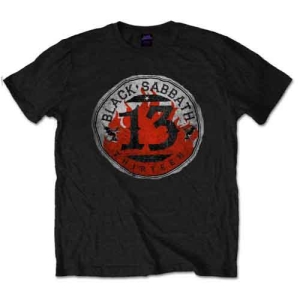 Black Sabbath - 13 Flame Circle Uni Bl    in the group MERCH / T-Shirt /  at Bengans Skivbutik AB (5530664r)