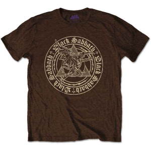 Black Sabbath - Henry Pyramid Emblem Uni Brown    in the group MERCH / T-Shirt /  at Bengans Skivbutik AB (5530691r)