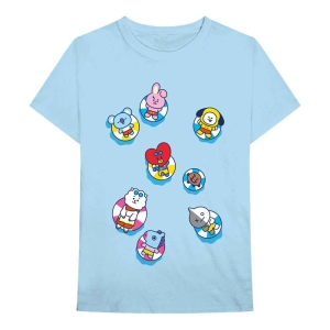 Bt21 - Bon Voyage Uni Lht Blue    in the group MERCH / T-Shirt /  at Bengans Skivbutik AB (5530780r)