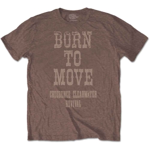 Creedence Clearwater Revival - Born To Move Uni Brown    in the group MERCH / T-Shirt /  at Bengans Skivbutik AB (5531073r)