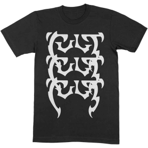 The Cult - Repeating Logo Uni Bl    in the group MERCHANDISE / T-shirt / Hårdrock at Bengans Skivbutik AB (5531105r)
