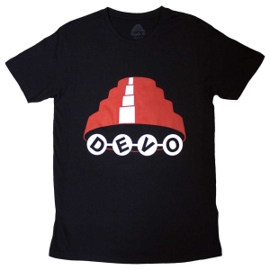 Devo - Dome Uni Bl     (S) in the group MERCHANDISE / T-shirt / Pop-Rock at Bengans Skivbutik AB (5531231)
