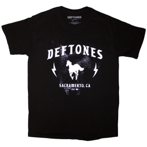 Deftones - Electric Pony Uni Bl    in the group MERCH / T-Shirt /  at Bengans Skivbutik AB (5531369r)