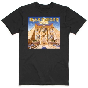 Iron Maiden - Powerslave Album Cover Box Uni Bl   (XL) in the group MERCHANDISE / T-shirt / Heavy Metal at Bengans Skivbutik AB (5531907)