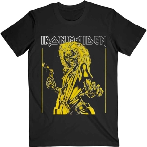 Iron Maiden - Yellow Flyer Uni Bl    in the group MERCH / T-Shirt /  at Bengans Skivbutik AB (5532242r)