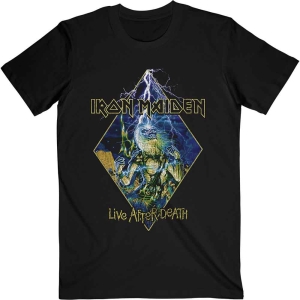 Iron Maiden - Live After Death Diamond Uni Bl    in the group MERCH / T-Shirt /  at Bengans Skivbutik AB (5532248r)