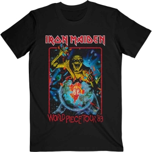 Iron Maiden - World Piece Tour '83 V1 Uni Bl    in the group MERCH / T-Shirt /  at Bengans Skivbutik AB (5532252r)