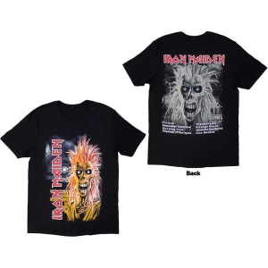 Iron Maiden - First Album Tracklist V3 Uni Bl    in the group MERCH / T-Shirt /  at Bengans Skivbutik AB (5532254r)