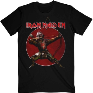 Iron Maiden - Eddie Archer Red Circle Uni Bl    in the group MERCH / T-Shirt /  at Bengans Skivbutik AB (5532262r)