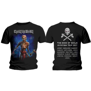 Iron Maiden - Axe Eddie Bos Euro Tour Uni Bl    in the group MERCH / T-Shirt /  at Bengans Skivbutik AB (5532330r)