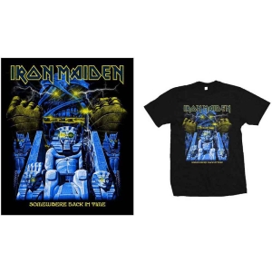 Iron Maiden - Back In Time Mummy Uni Bl    in the group MERCH / T-Shirt /  at Bengans Skivbutik AB (5532347r)