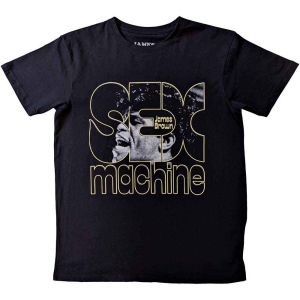 James Brown - Sex Machine Uni Bl    in the group MERCH / T-Shirt /  at Bengans Skivbutik AB (5532668r)