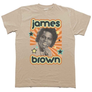 James Brown - Stars Uni Sand    in the group MERCH / T-Shirt /  at Bengans Skivbutik AB (5532674r)