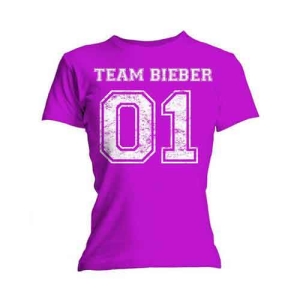 Justin Bieber - Team Bieber Skinny Lady Fuchs    in the group MERCH / T-Shirt /  at Bengans Skivbutik AB (5532688r)