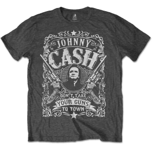 Johnny Cash - Don't Take Your Guns To Town Uni Char    in the group MERCHANDISE / T-shirt / Country at Bengans Skivbutik AB (5532692r)