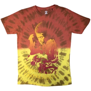 Jimi Hendrix - Electric Ladyland Uni Red Dip-Dye    in the group MERCH / T-Shirt /  at Bengans Skivbutik AB (5532700r)