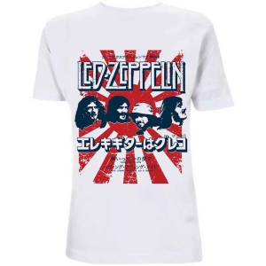Led Zeppelin - Japanese Burst Uni Wht    in the group MERCH / T-Shirt /  at Bengans Skivbutik AB (5532717r)