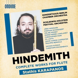 Stathis Karapanos - Hindemith: Complete Works For Flute in the group CD / New releases / Classical at Bengans Skivbutik AB (5532751)