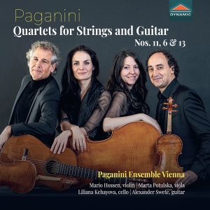 Paganini Ensemble Vienna - Paganini: Quartets For Strings & Gu in the group CD / New releases at Bengans Skivbutik AB (5532759)